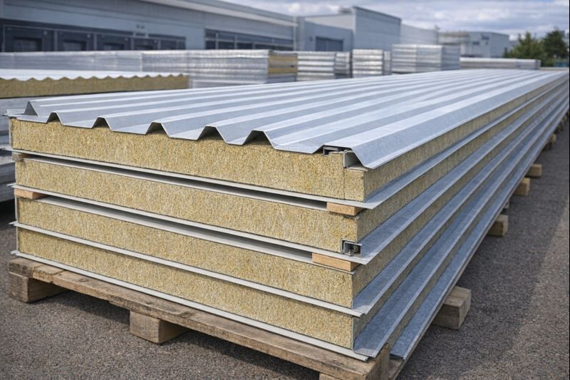 Кровельные сэндвич-панели 40 мм